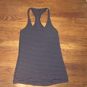Lululemon striped tank SIZE 8!!